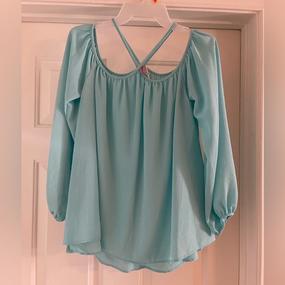 Women's mint green Blouse